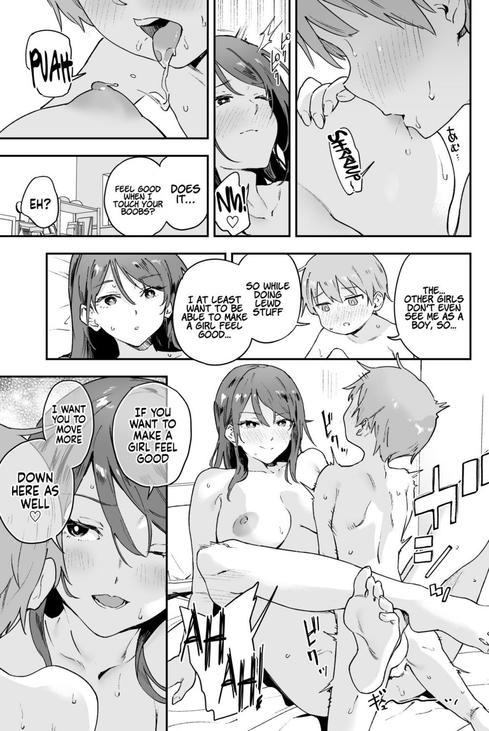 Hentai Manga Comic-A Cool Girl has a Problem She Can't Tell Anyone-Read-24